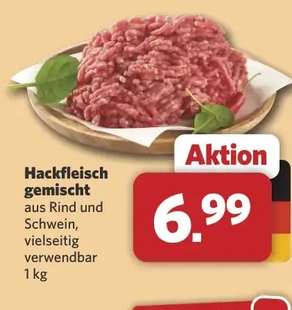 Hackfleisch gemischt