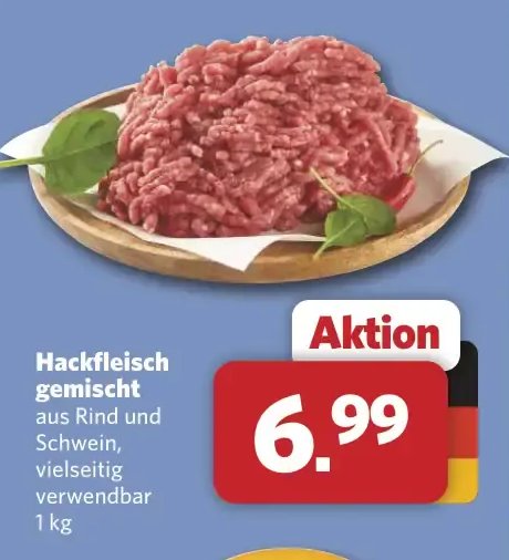 Hackfleisch gemischt
