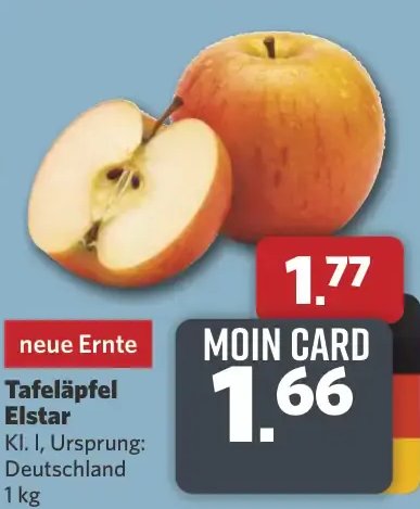 Tafeläpfel Elstar