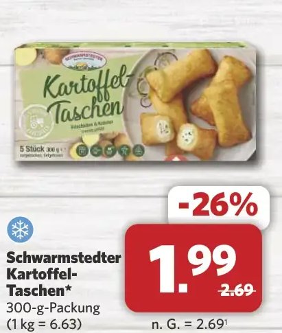 Schwarmstedter Kartoffel-Taschen*