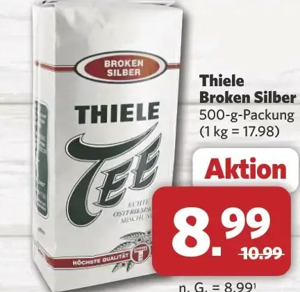 Thiele Broken Silber