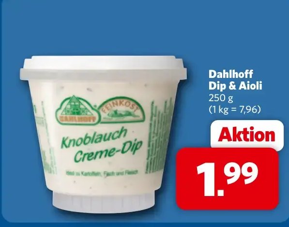 Dahlhoff Dip & Aioli