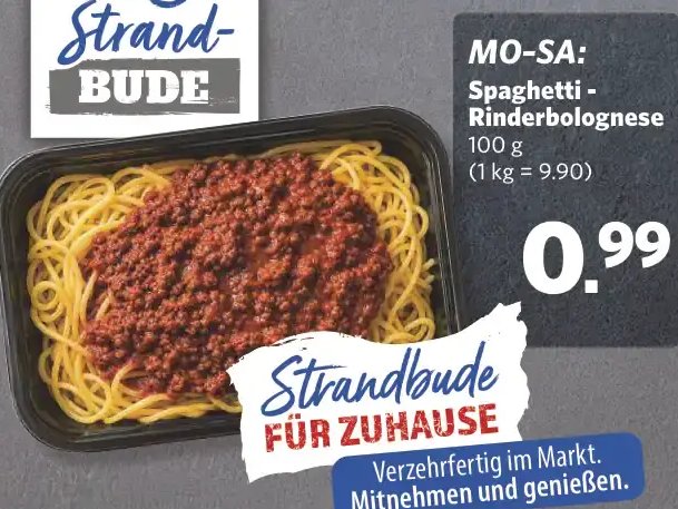 Spaghetti - Rinderbolognese