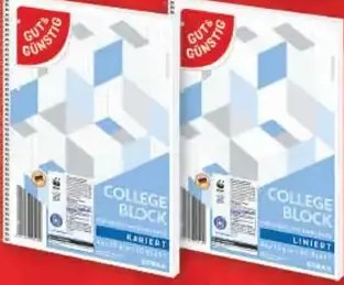 WWF Collegeblock