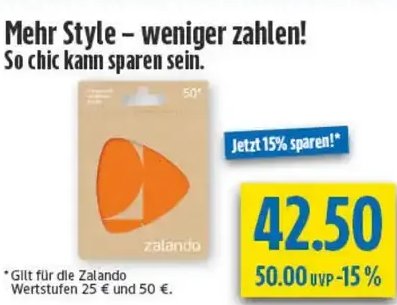 Zalando Gutschein