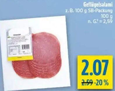 Geflügelsalami