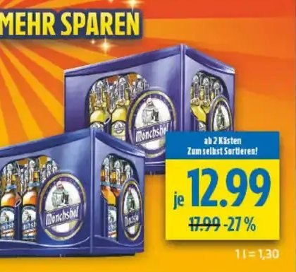 Mönchshof Bier