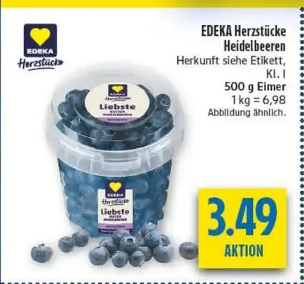 EDEKA Herzstücke Heidelbeeren