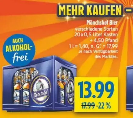 Mönchshof Bier