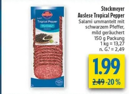 Stockmeyer Auslese Tropical Pepper
