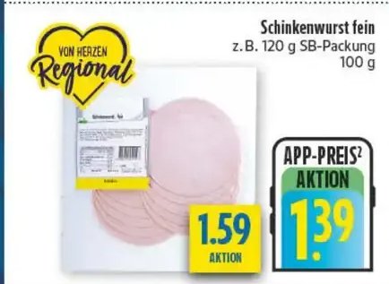 Schinkenwurst fein