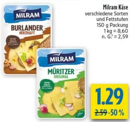 Milram Käse