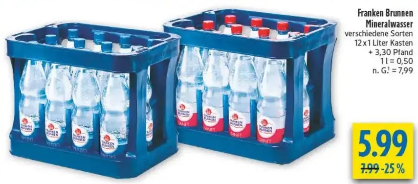 Franken Brunnen Mineralwasser