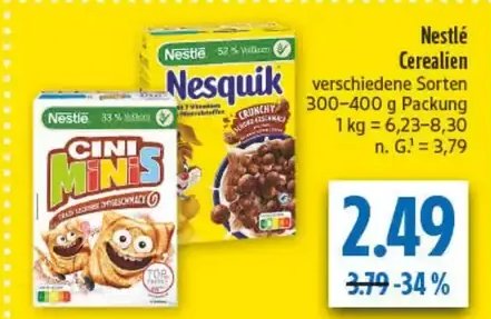 Nestlé Cerealien