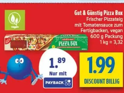 Gut & Günstig Pizza Box