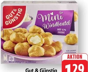 Gut & Günstig Mini Windbeutel
