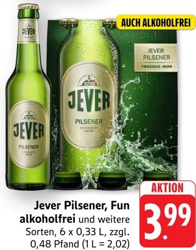 Jever Pilsener, Fun alkoholfrei