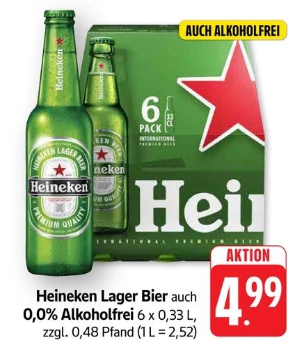 Heineken Lager Bier
