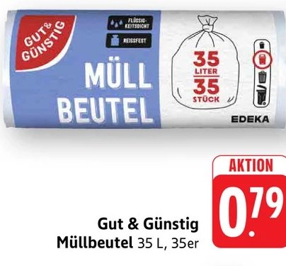 Gut & Günstig Müllbeutel