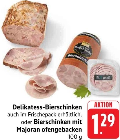 Delikatess-Bierschinken