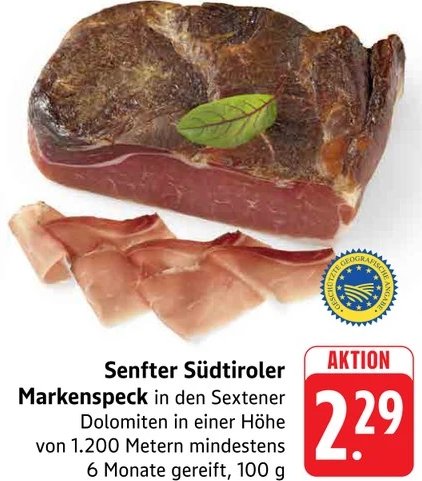 Senfter Südtiroler Markenspeck