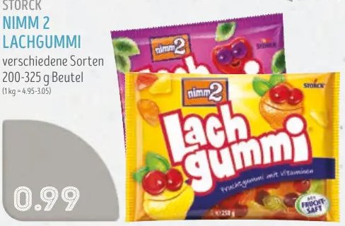 STORCK NIMM 2 LACHGUMMI