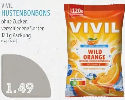 VIVIL HUSTENBONBONS