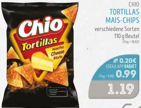 CHIO TORTILLAS MAIS-CHIPS