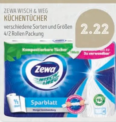 ZEWA WISCH & WEG KÜCHENTÜCHER
