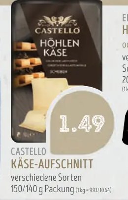 CASTELLO KÄSE-AUFSCHNITT