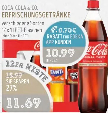 COCA-COLA & CO. ERFRISCHUNGSGETRÄNKE