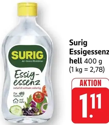 Surig Essigessenz hell