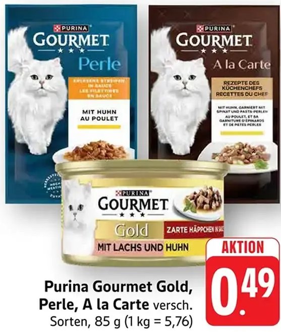 Purina Gourmet Gold, Perle, A La Carte