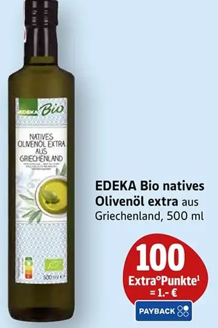 EDEKA Bio natives Olivenöl extra