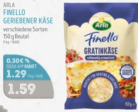 ARLA FINELLO GRATINKÄSE