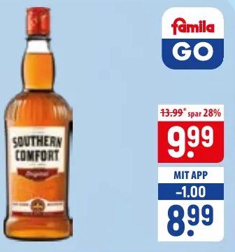 Southern Comfort Whiskey-Likör