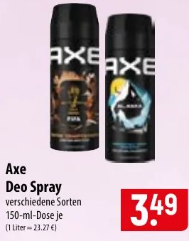 Axe Deo Spray