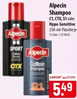 Alpecin Shampoo