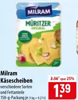 Milram Käsescheiben