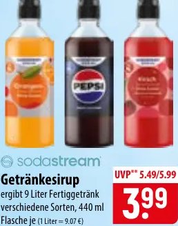sodastream Getränkesirup