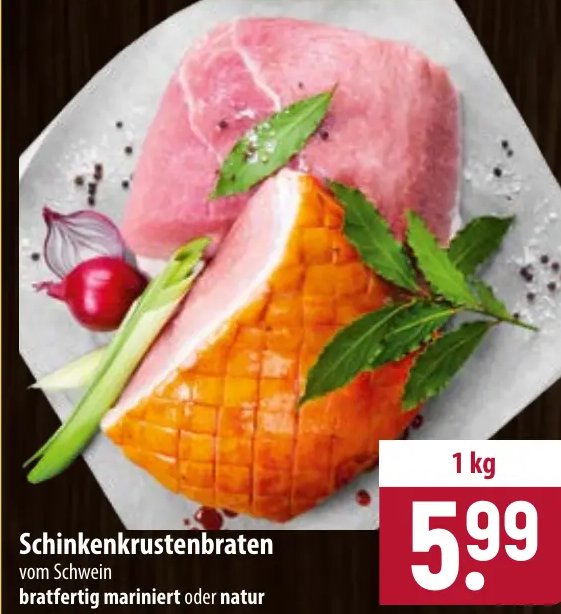 Schinkenkrustenbraten