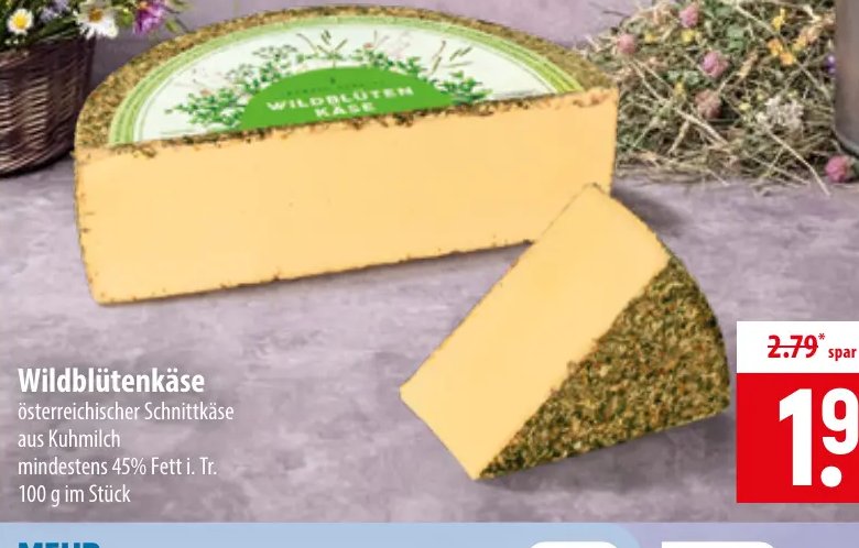 Wildblütenkäse