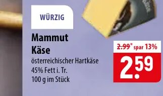 Mammut Käse