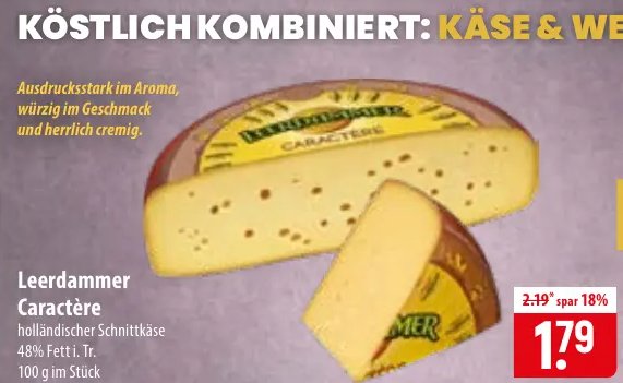 Leerdammer Caractère