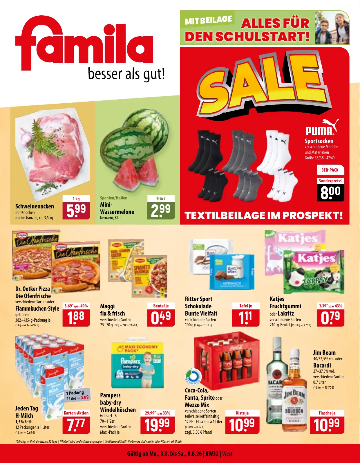 Famila Prospekt Seite 1