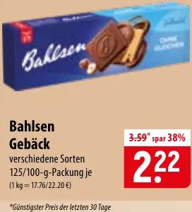 Bahlsen Gebäck