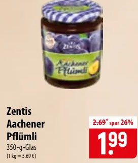 Zentis Aachener Pflümli
