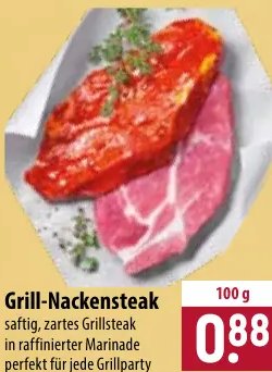 Grill-Nackensteak