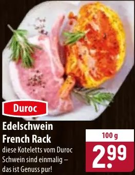Edelschwein French Rack