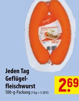 Geflügel-fleischwurst